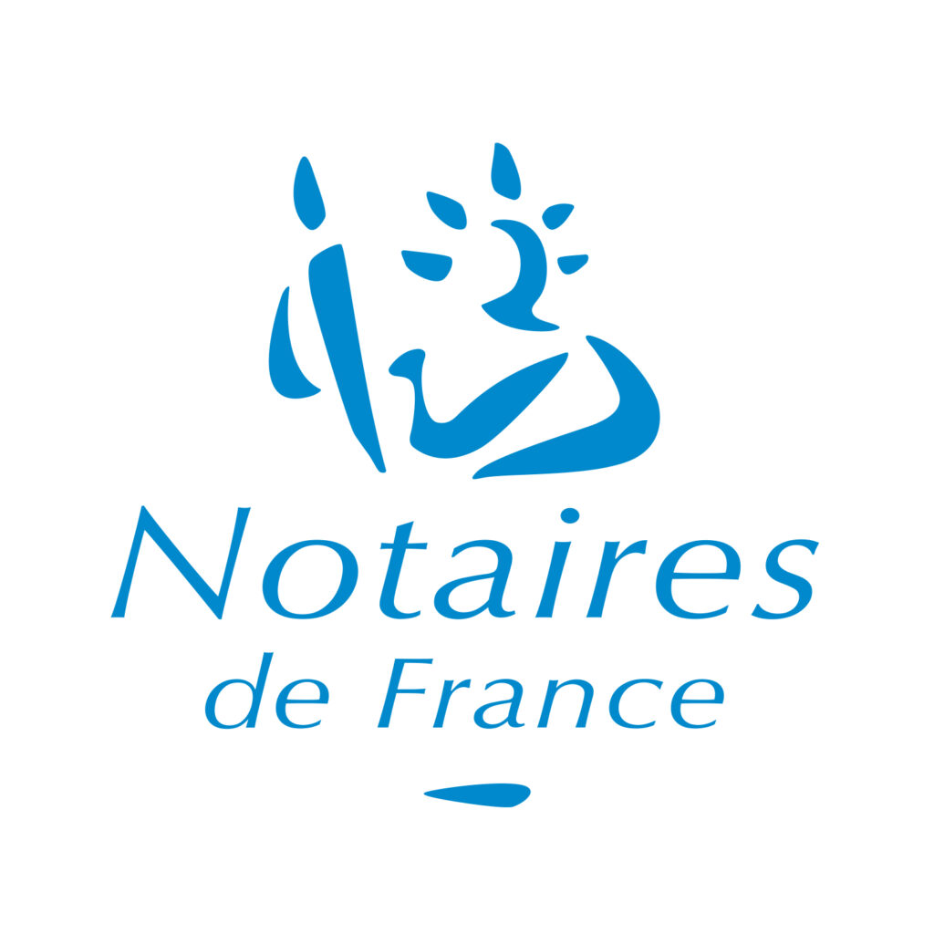 Logo Notaires de France - Bleu